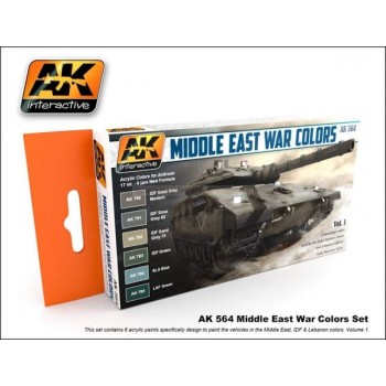 AK 564 Middle East War Colors Set